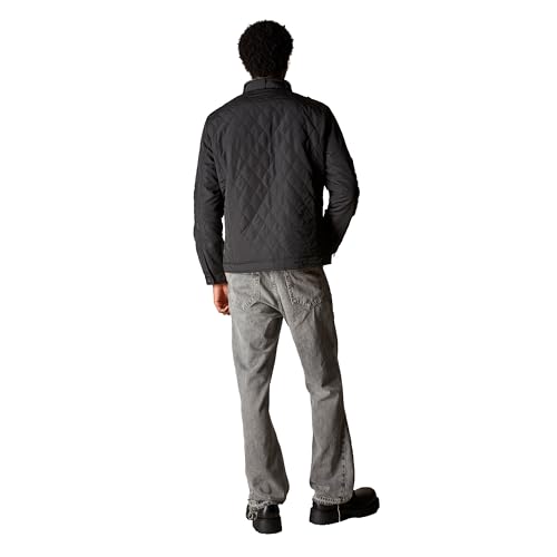 Members Only Belmont Men's Quilted Bomber Jacket | Men's Winter Diamond Quilted Outerwear4