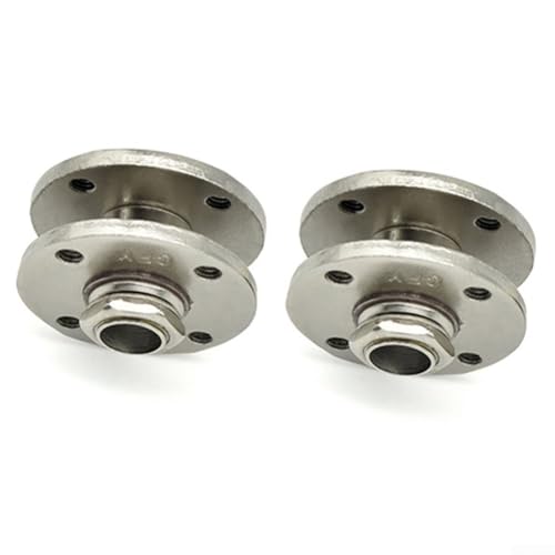 Startbuymore 2Pcs Disc Damping Shaft with 360 Degree Flexibility for Industrial Equipment, XK543M62 (XK543-M6-2NM)