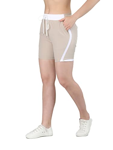Image of CHKOKKO Summer Basketball Sports Workout Gym Training Wear Shorts for Women