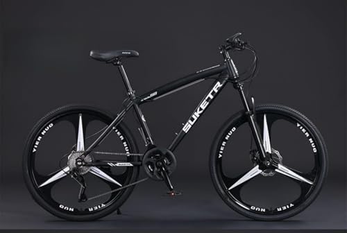 Dazzix新登場自転車 マウンテンバイク マウンテンバイク 24/26/27.5インチ21/24/27/30段変速ディスクブレーキ衝撃吸収ロード アルミ合金フレーム 油圧式ディスクブレーキ 成人男性と女性レーシング十代の学生作業オフロード自転車MTB 適