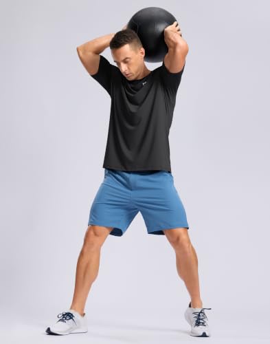 G Gradual Men's Moisture-Wicking UPF 50+ Short Sleeve Athletic T-Shirt (Various) - image 7
