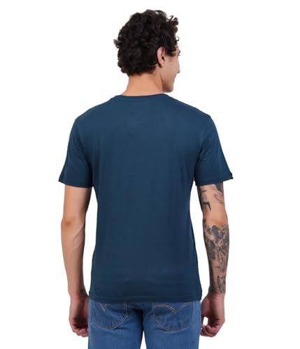 Image of Men's Super Combed Cotton Round Neck Half Sleeve T-Shirt | Soft Breathable Cotton Fabric | Stylish Comfortable Wearfor Men | Quality Regular Fit