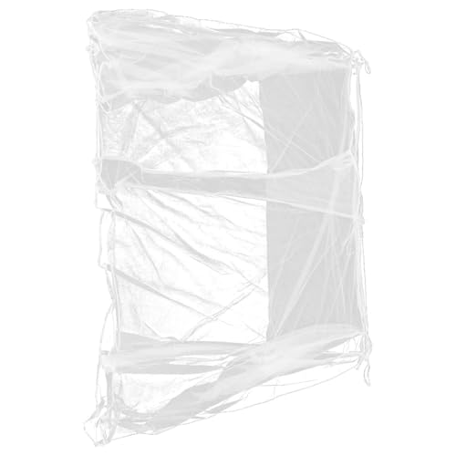ibasenice Mosquitera para Exterior Tipo Dosel Estructura Cuadrada, Material Grenadine Blanco, Protección Funcional para Camping y Picnic, Montaje Sencillo y Capacidad para Varias Personas