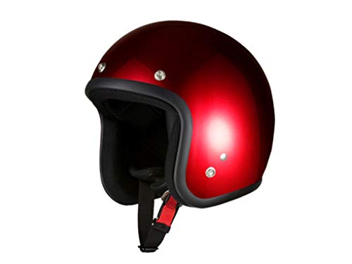 バイクパーツセンター バイクヘルメット ジェット レッド 7508 FREE