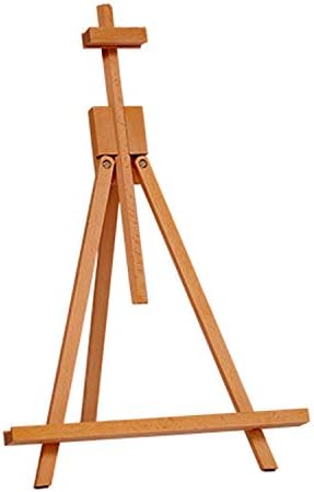 Create Avoca Table Top Display Easel, Made of Soild Beech Wood - Artist Table Top Easels Stand for Small to Medium Canvases, 430 - 750mm