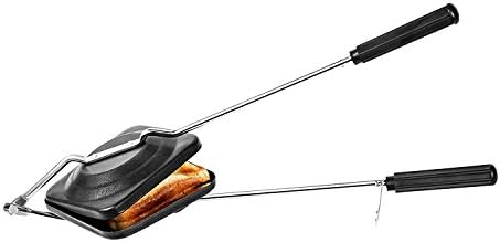 NonStick Gas Toster -Non-Stick Sandwich Toaster, Nonstick Plates Gas, Stove top Toasted Sandwich Snack Maker, Sandwich maker nonstick,Toaster,Grill Sandwich Maker,Nonstick Gas Sandwich Toaster