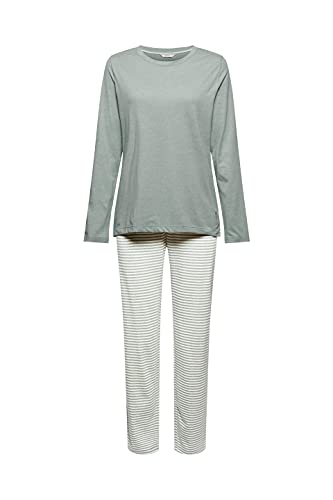 ESPRIT-Damen-Everyday-Cotton-Nw-Coo-Pyjama-Lslvlg-Pyjamaset