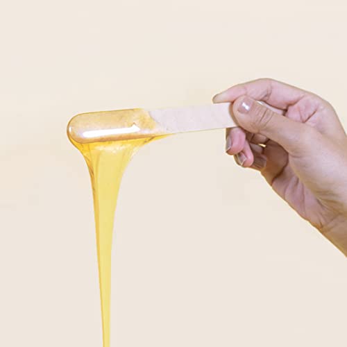 Image of HoneyBee Pure Cold Sugar Wax For Women | For Legs, Arms, Underarms, Bikini | At Home Quick And Easy Hair Removal | For Sensitive Skin | 600g