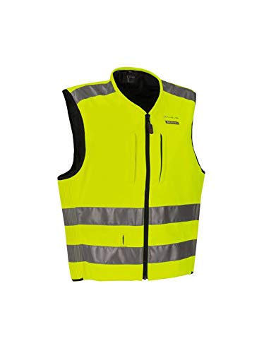 BERING C-PROTECT AIR Airbag Vest Black Fluorescent High Visibility Size XS-S