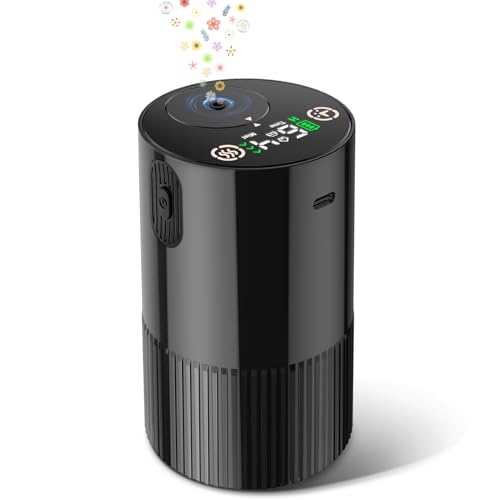 Diffuseur sans eau pour huiles essentielles miniature alimenté par piles à minuterie - 2
