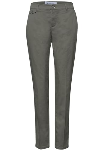 Street One Chino im Casual Fit in Softer Qualität Dusky Green 44 – Ansicht 4