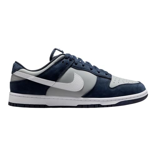 NIKE Dunk Low, Sneaker Hombre, Obsidian White Lt Smoke Grey, 45 EU