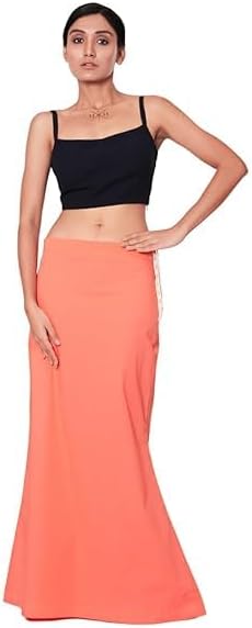 I AM BY DOLLYJAIN D'coat Simple for Women – 99% Cotton, 1% Lycra Stylish Lightweight Coat for Casual and Formal Wear | Color - Peach Pink, Size - XXXL