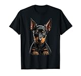 chiot dobermann marron a vendre Léger, Coupe classique, manche à double couture et ourlet à la base