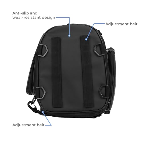 Bolsa trasero motocicleta impermeable PU para asiento y herramientas de CBR1000 6