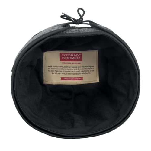 Stormy Kromer The Brimless Cap - Wool Thermal Cap With Pulldown Earband, Cold Weather Gear, Warm #TOP1