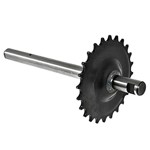 Eje pedalier para Peugeot 103 SP y MVL con corona de 24 DTS