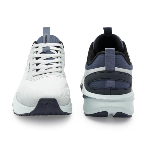 Image of Red Tape Men's Sport Shoes Blue Mesh TPU Round Lace-Up Responsive Sole