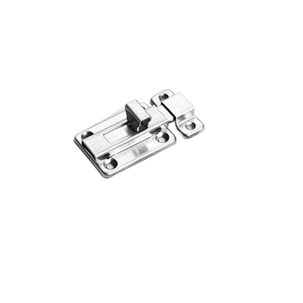 Durable Stainless Steel Slide Bolt Lock Set with Screws