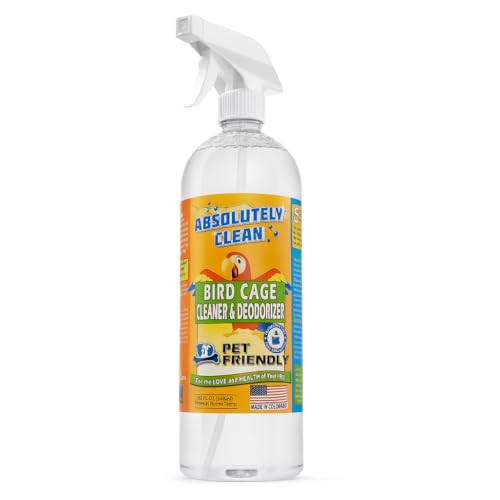 Absolutely Clean Amazing Bird Cage Cleaner and Deodorizer - Just