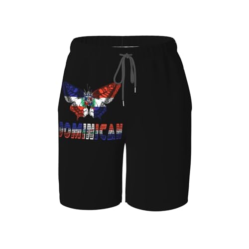 Men's Butterfly Eswatini Swaziland Swim Trunks Quick Dry for Swimming, Beach Bathing