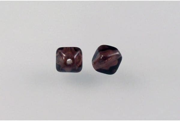 300pcs Bicone Lucern Pressed Beads 6 mm, Amethyst (20060), Bohemia Crystal Glass, Czechia 11100066