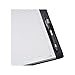 Staples? Arc Customizable Leather Notebook System, Black, 6-3/4