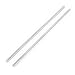 Uxcell a14021800ux0723 Gray Steel Round Rod Turning Lathe Bars Tool 6mm200mm (Pack of 2)