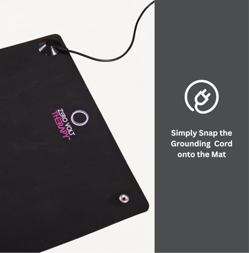 Image of Universal Pro Earthing Mat Kit | 30x13.75 Inch | 100% Natural Rubber + Carbon | Dual-Sided Grounding Mat for Better Sleep, Stress Relief & Pain Relief | Made in India