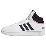 Calzata regolare adidas Hoops 3.0 Mid Classic Shoes, Sneaker Donna, Ftwr White Legend Ink Ftwr White, 38 EU