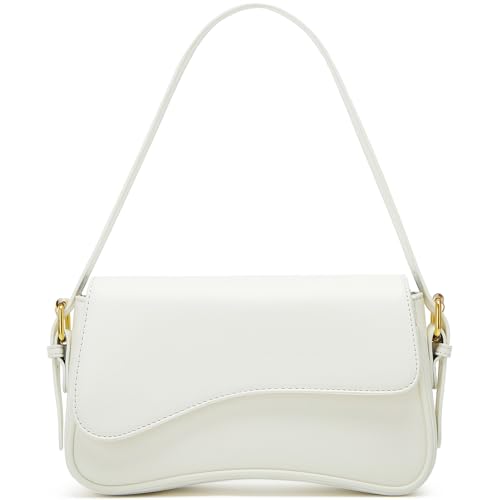 Image of Amszke Shoulder Bag for Women Y2K Crossbody Purse PU Leather Underarm Handbag 2 Adjustable Strap for Daily Commute Travel