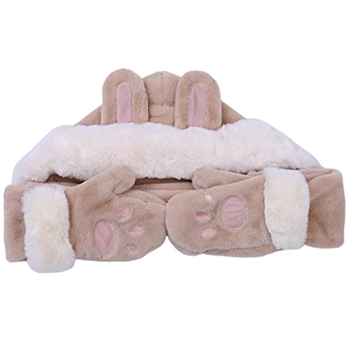 Chapeau coupe-vent écharpe et gants combo pour stopper le froid instantanément