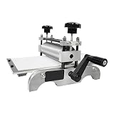 Plattenrollendruckmaschine, manuelle Ätzdruckpresse, verstellbare Rollenhöhe und Reibplatte, 31 x 17 cm, für Künstler, Druckmacher