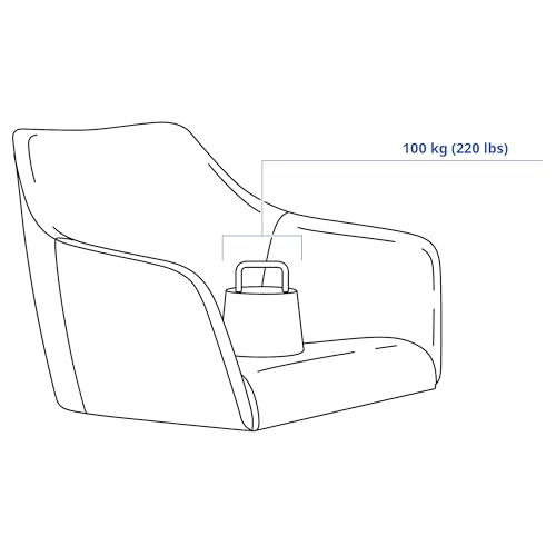 Coque de siège ergonomique ProTuning TOSSBERG en tissu Gunnared résistant