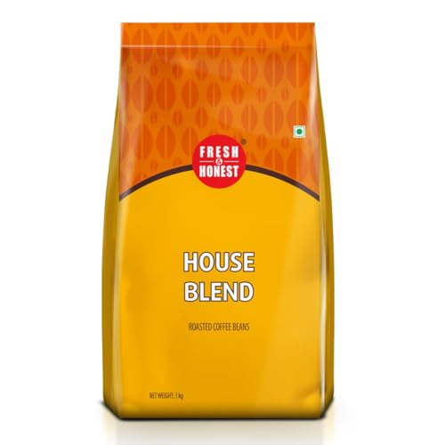 Image of Fresh & Honest House Blend | Roasted Coffee Beans | Medium Dark Roast | Robusta | 1Kilo