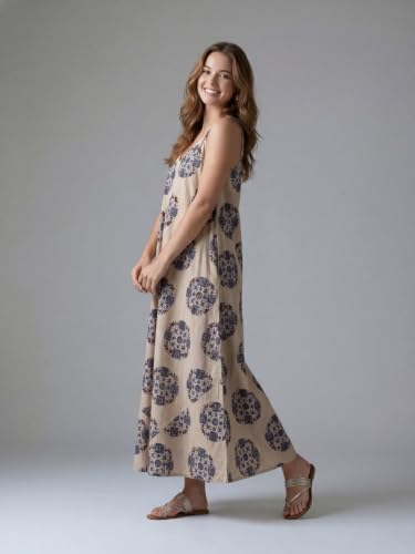 Image of Leriya Fashion Dress for Women | Western One Piece Dress for Women Short & Long | Sleeveless Casual Summer Dresses for Beach & Stylish Party Outifits Knee-Length