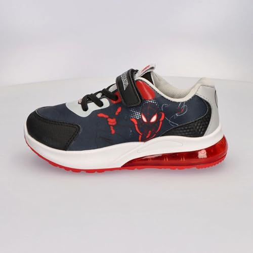 Zapatillas suela PVC con luces Spiderman Cerdá para niños deportivos 4