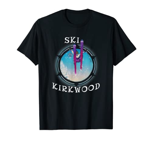 Snow ski kirkwood vintage retro snow ski vacaciones regalo camiseta