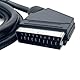 Sarini 1,5 m Scart-auf-Scart-Kabel für Video-TV-DVD-AV-Audio-Video-Verbindung für schnelle und stabile Signalübertragung