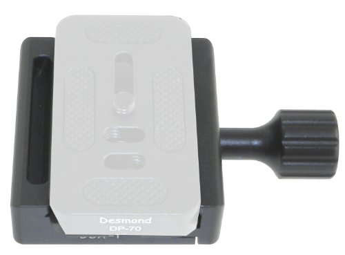 Desmond Arca/Bogen 3157N Compatible 60Mm Qr Clamp 3/8" W 1/4" Adapter Dba-01 For Tripod Head #TOP3