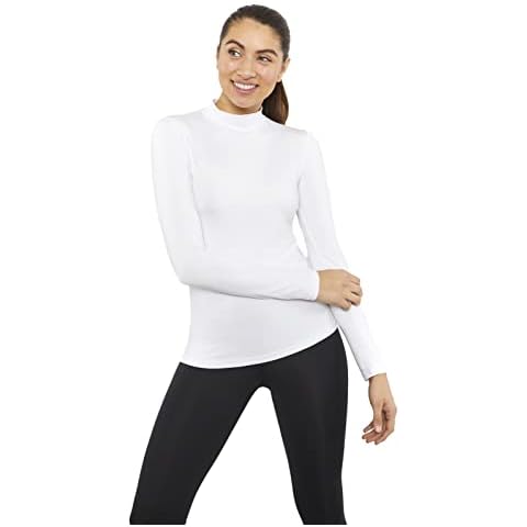 Camiseta Interior Térmica para Mujer con Cuello Alto Cover