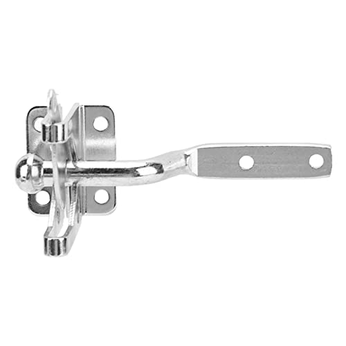 FLEXMAN Padlock Hasp, 12X3x1.5cm Carbon Steel Door Locks Hasp Latch Security Padlock Clasp Shackle Padlocks with Keys for Trucks, Gates, Machines