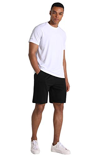 Men's Lounge Shorts with Deep Pockets Loose-fit Jersey Shorts for Running,Workout,Training, Basketball4