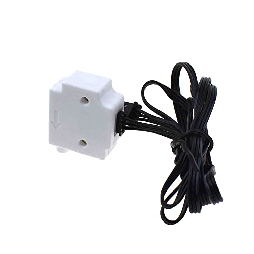 Reland Sun Filament Break Detection Sensor Module 3D Printer Accessories for 1.75mm Filament Extruder Material Run-Out Detector (White)