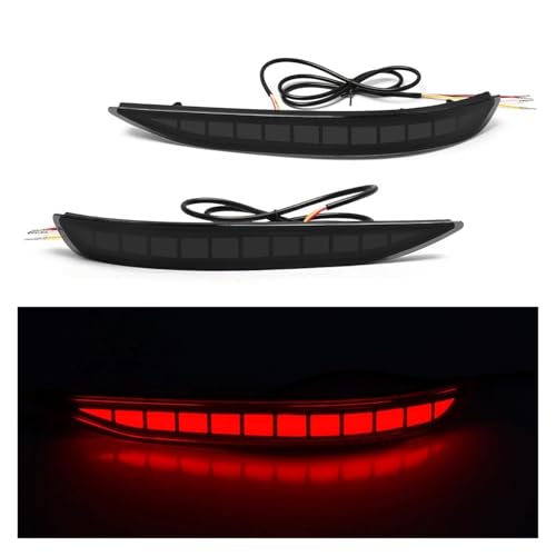 Réflecteur arrière LED à clignotant dynamique améliorant la sécurité de freinage