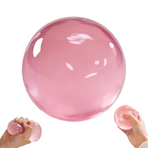 Coconut Oil Squishy Ball Toy, Slow Rising Fidget Squeeze Toy (Pink)