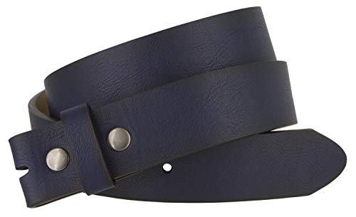 Casual Vegan Replacement Leather Belt Strap 1 1/2" Wide2