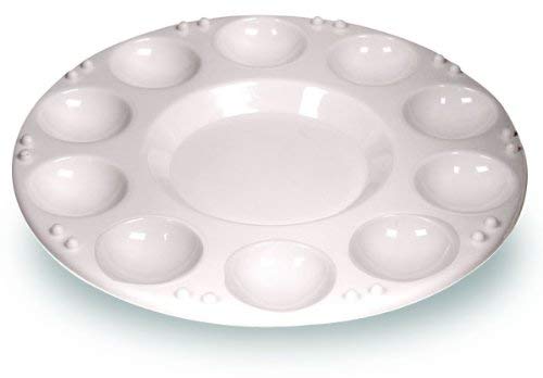 National Artcraft Paint Tray with 10 Wells for Holding Paint is Inexpensive, Sturdy and Cleans Up Easily (Pkg/5)