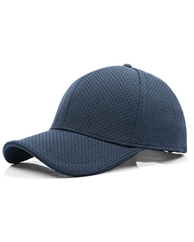 Zylioo XL Running Sport Kappe Basecap Großer Kopf Outdoor Mesh Atmungsaktiv Baseballkappe Walking Cappy Baseball Cap