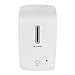 Alpine Wall Mountable, Touchless, Universal Foam Soap Dispenser for Offices, Schools, Warehouses, Food Service Facilities, and Manufacturing Plants, Battery Powered - White